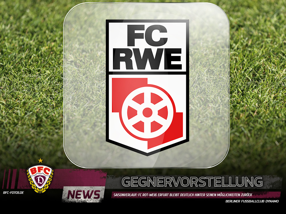 Saisonverlauf: FC Rot-Weiß Erfurt bleibt deutlich hinter seinen Möglichkeiten zurück
