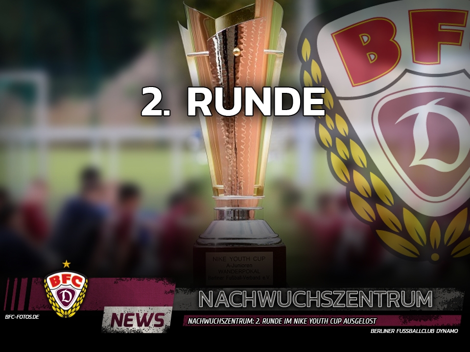 Nachwuchszentrum: 2. Runde im Nike Youth Cup ausgelost