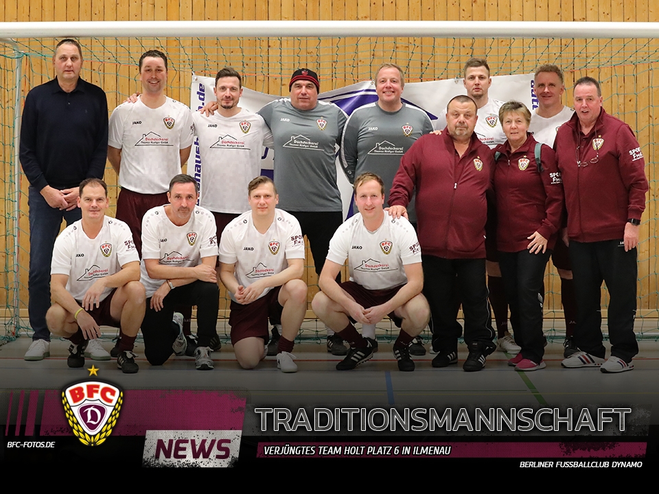 Traditionsmannschaft: Verjüngtes Team holt Platz 6 in Ilmenau