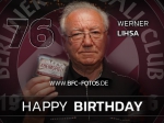 Happy Birthday - Werner Lihsa wird 76