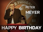 Herzlichen Glückwunsch: Peter Meyer feiert 53. Geburtstag
