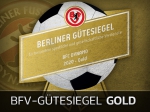 Auszeichnung: BFC Dynamo erhält erneut das BFV-Gütesiegel in Gold 