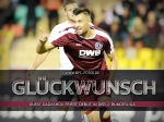 Glückwunsch: Rufat Dadashov feiert Debüt in der 2. Bundesliga