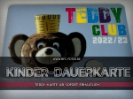 Kinder-Dauerkarte: Teddy-Karte ab sofort erhältlich