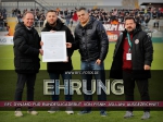 Ehrung: BFC Dynamo für Bundesligadebüt von Fisnik Asllani ausgezeichnet
