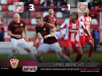 Serie gerissen: 1:3-Niederlage beim FC Rot-Weiß Erfurt