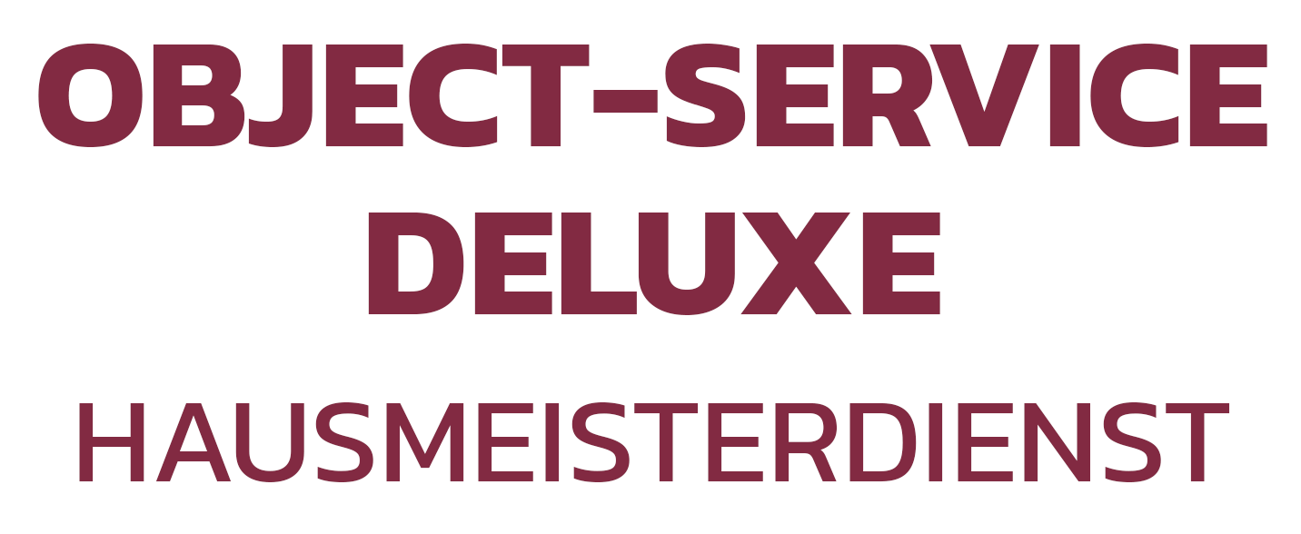 object-Service-deluxe Hausmeisterdienst